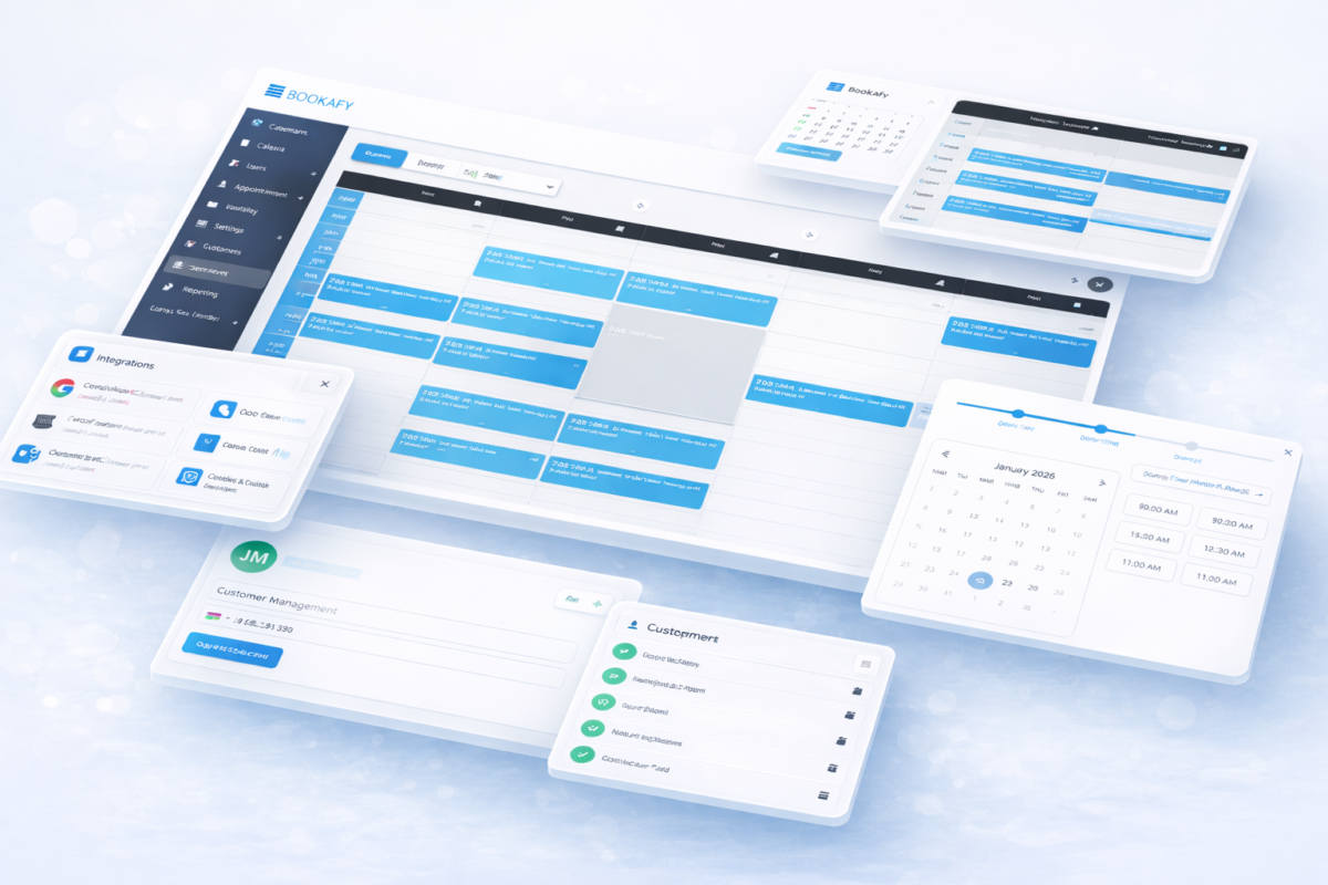 Bookafy Dashboard Interface