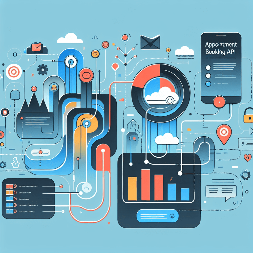 An illustrated diagram showing the key benefits and advantages of implementing appointment booking api integration strategies