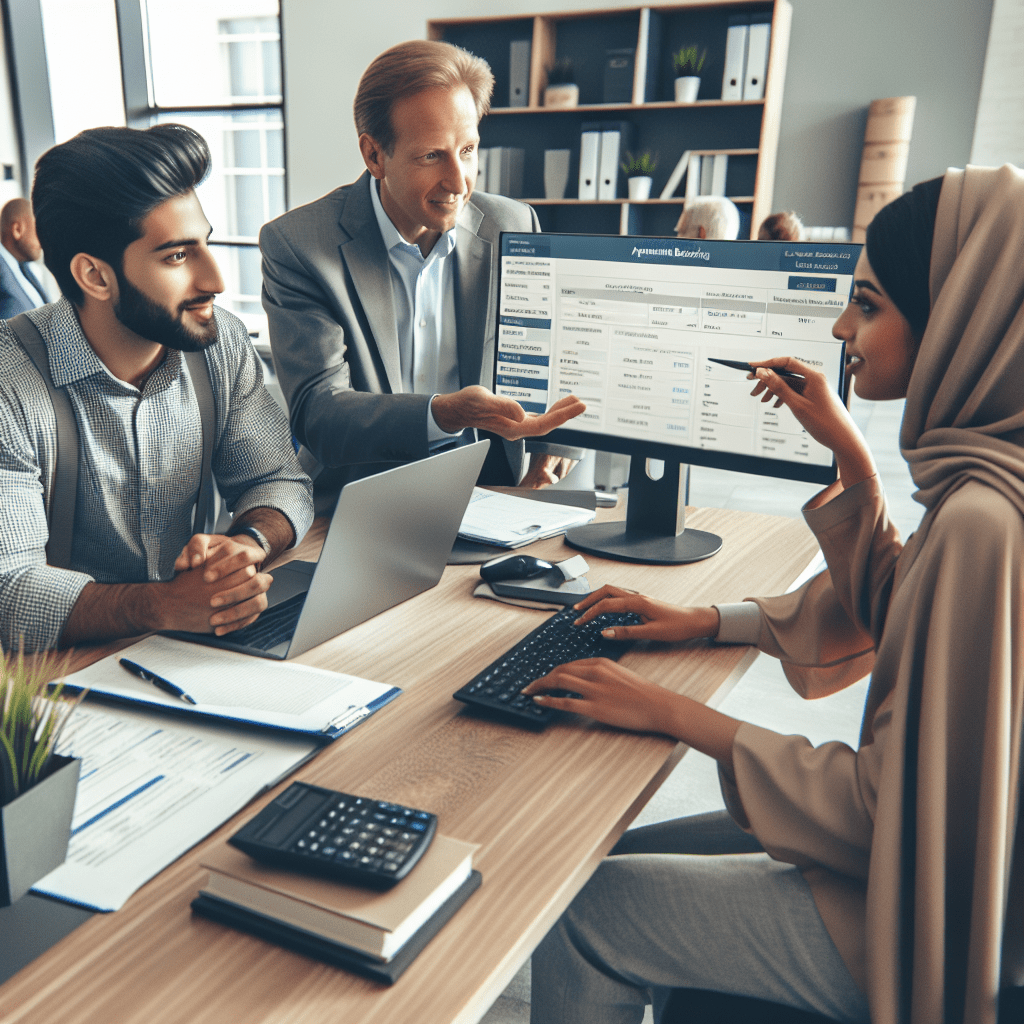 A step-by-step visual process guide demonstrating how appointment booking software for financial services works with clear la