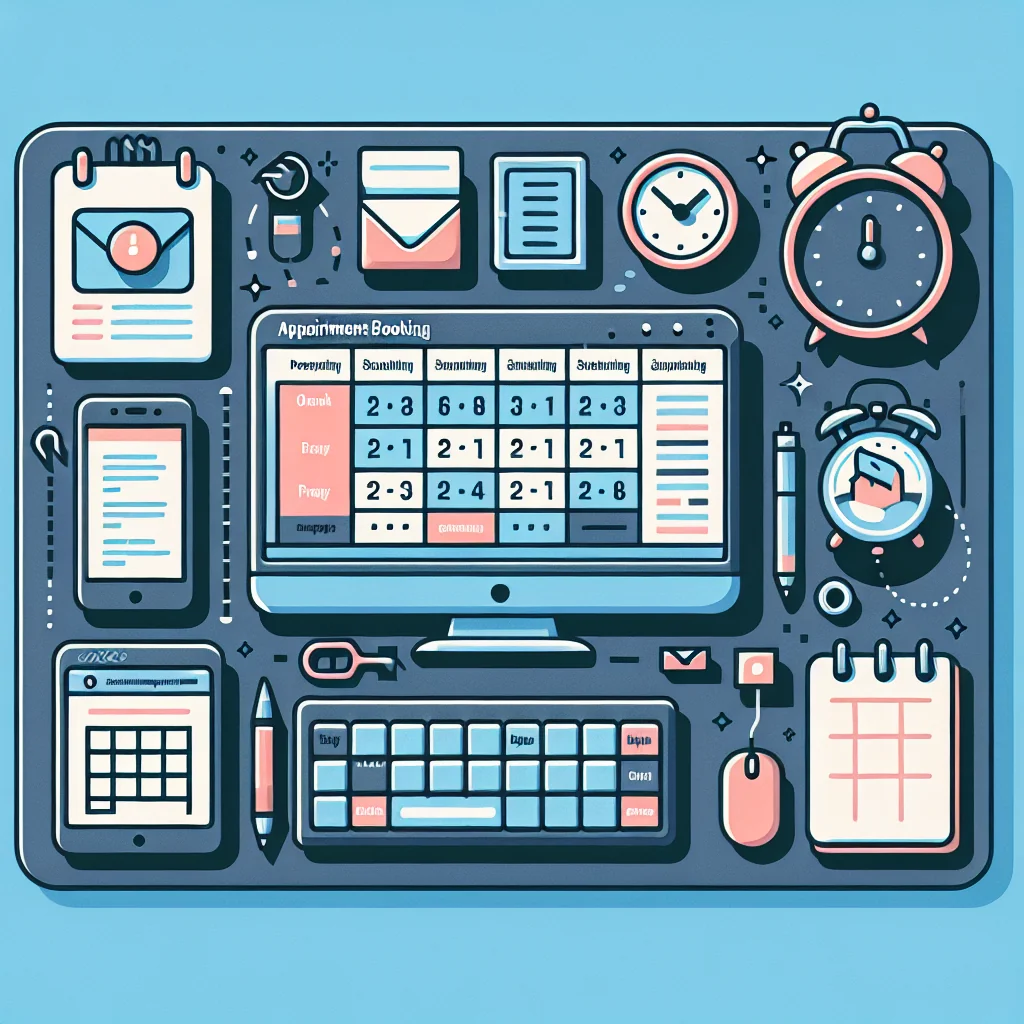 A summary infographic highlighting best practices for appointment booking software for small business