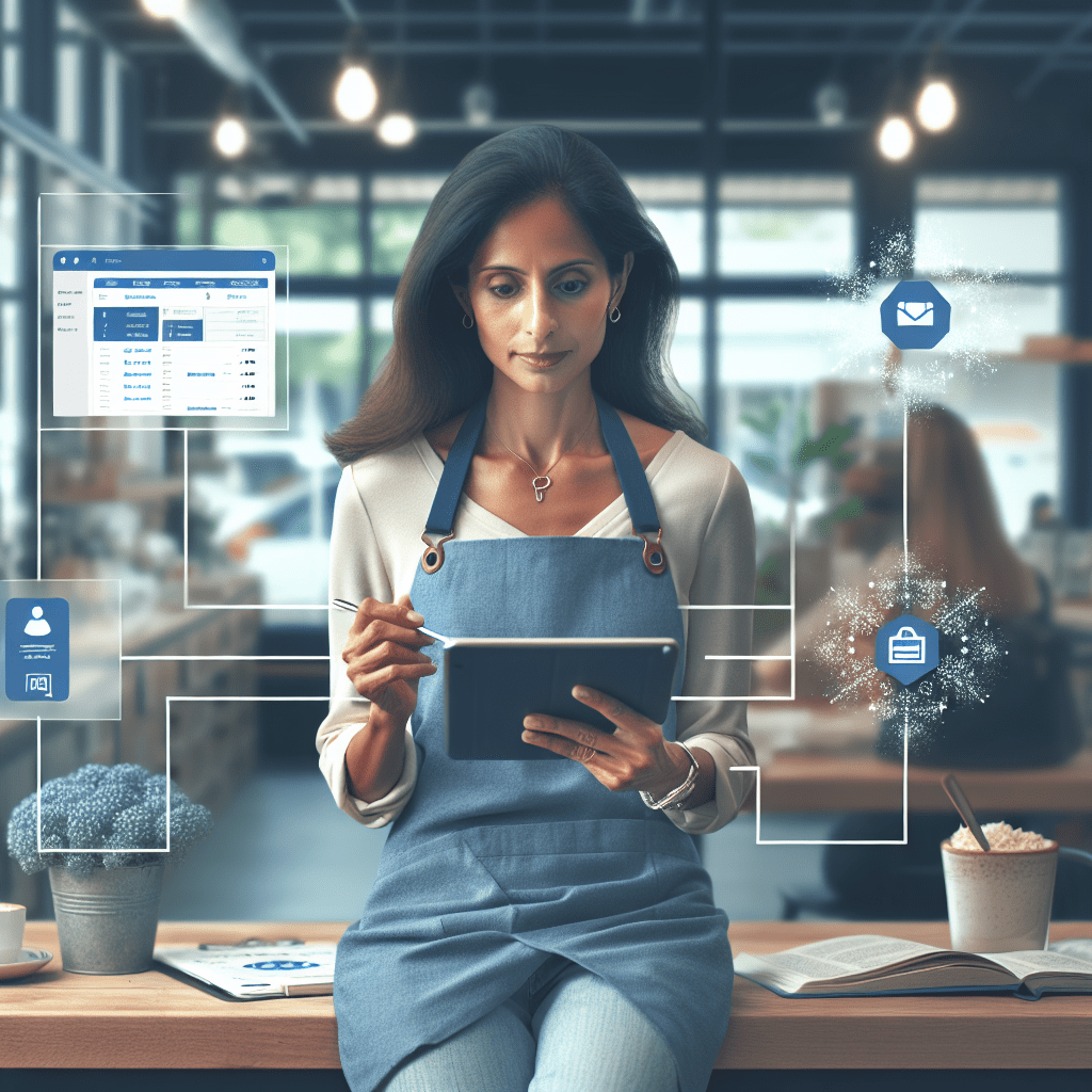 A professional team working on appointment booking software for small business solutions in a modern office environment with