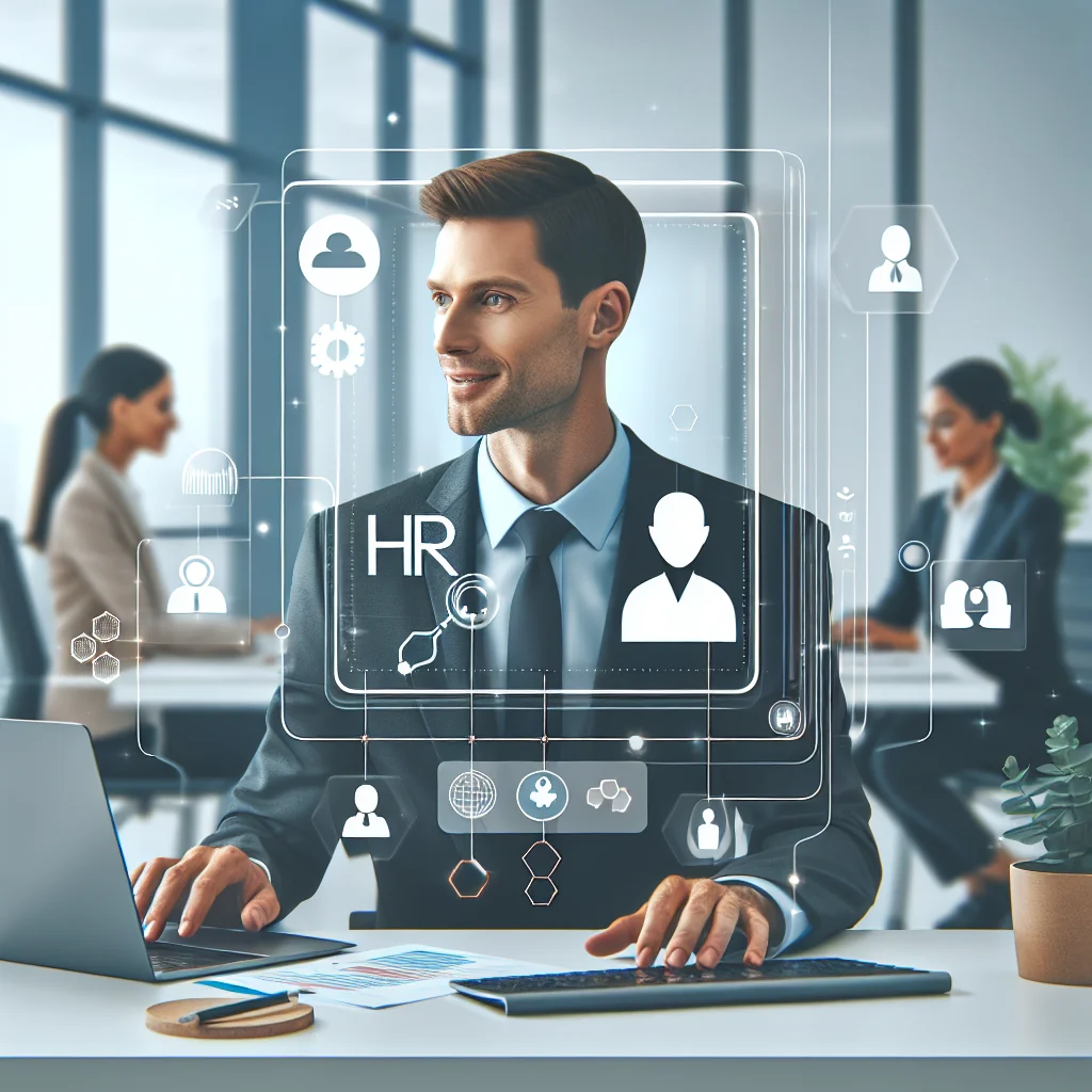 A professional team working on appointment software for recruiters and hr teams solutions in a modern office environment