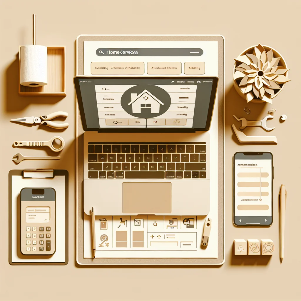 A summary infographic highlighting best practices for home services online booking software