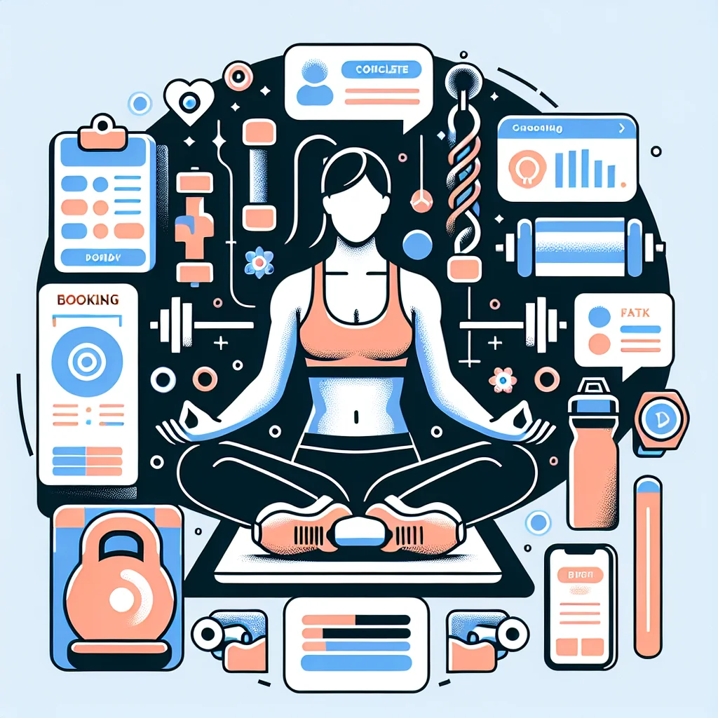A summary infographic highlighting best practices for online booking system for fitness and personal trainers