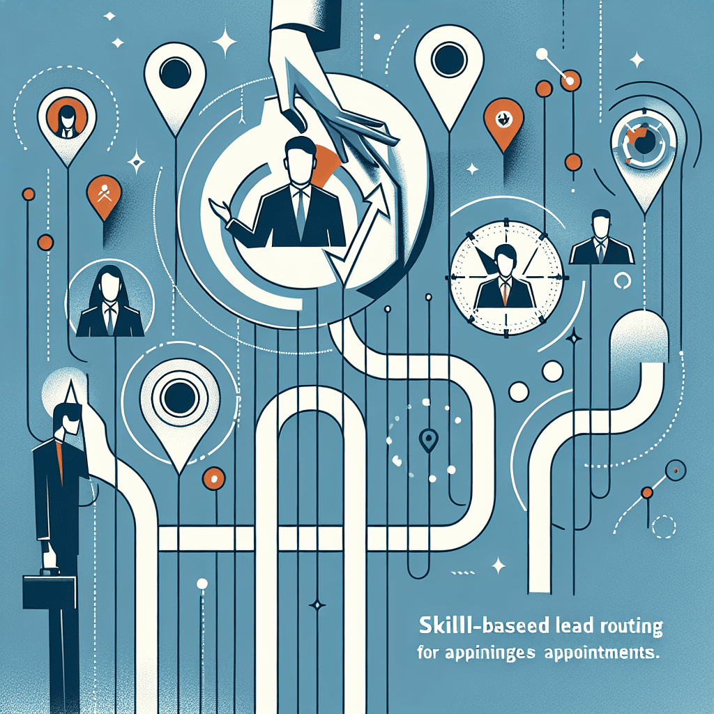 A summary infographic highlighting expert recommendations and best practices for skill based lead routing for appointments su
