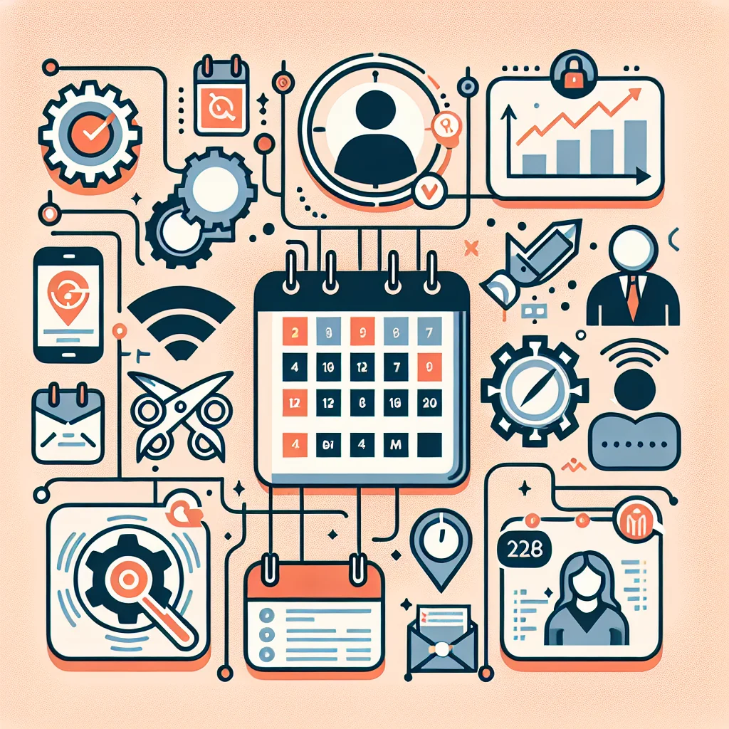 An illustrated diagram showing the key benefits of white label appointment booking solution strategies