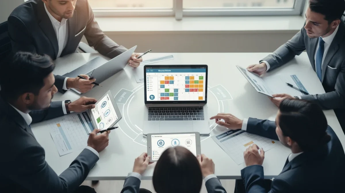 A summary infographic highlighting best practices for challenges of round robin appointment scheduling