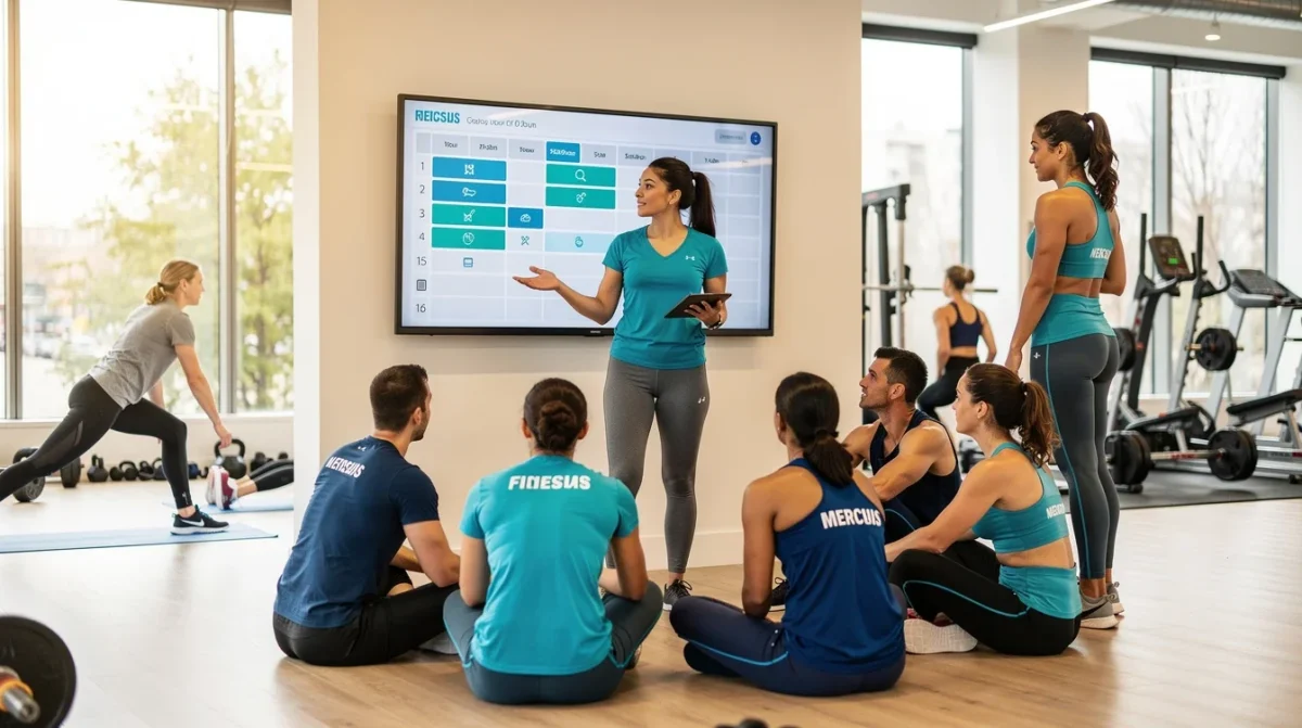 A summary infographic highlighting best practices for group class scheduling benefits for fitness studios