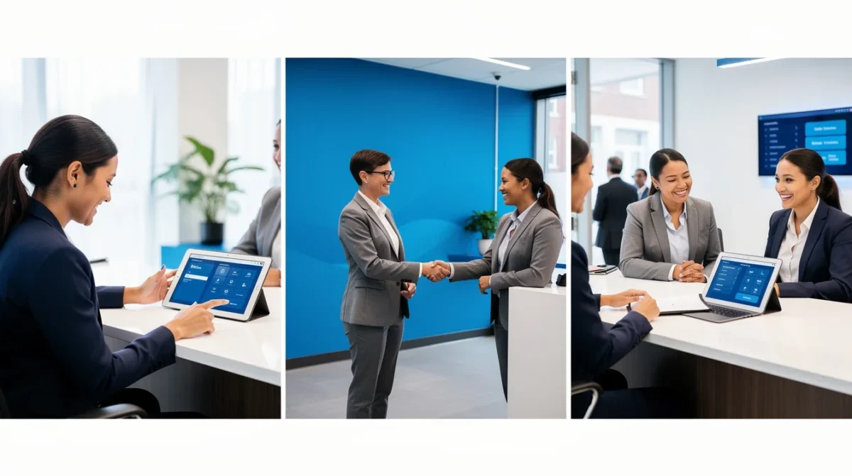 A step-by-step visual process guide demonstrating how appointment scheduling impact on customer loyalty works