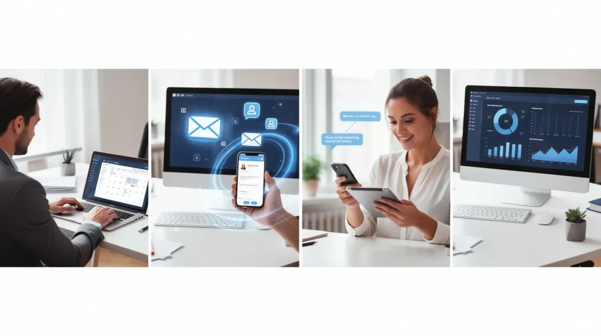 A step-by-step visual process guide demonstrating how automated follow-up strategies for small business appointments works