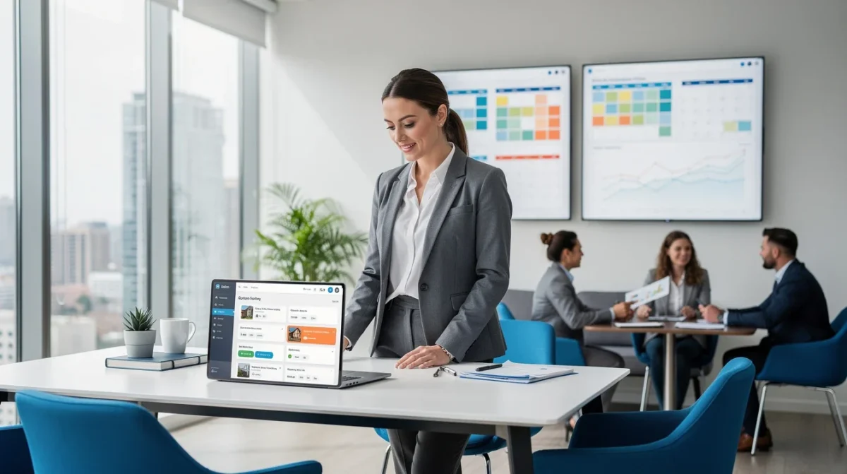 A summary infographic highlighting best practices for smart appointment routing benefits real estate