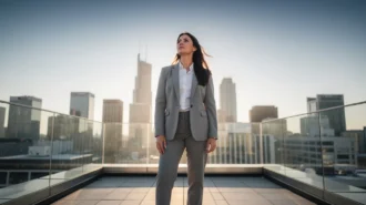 A professional team working on custom appointment booking page checklist solutions in a modern office environment