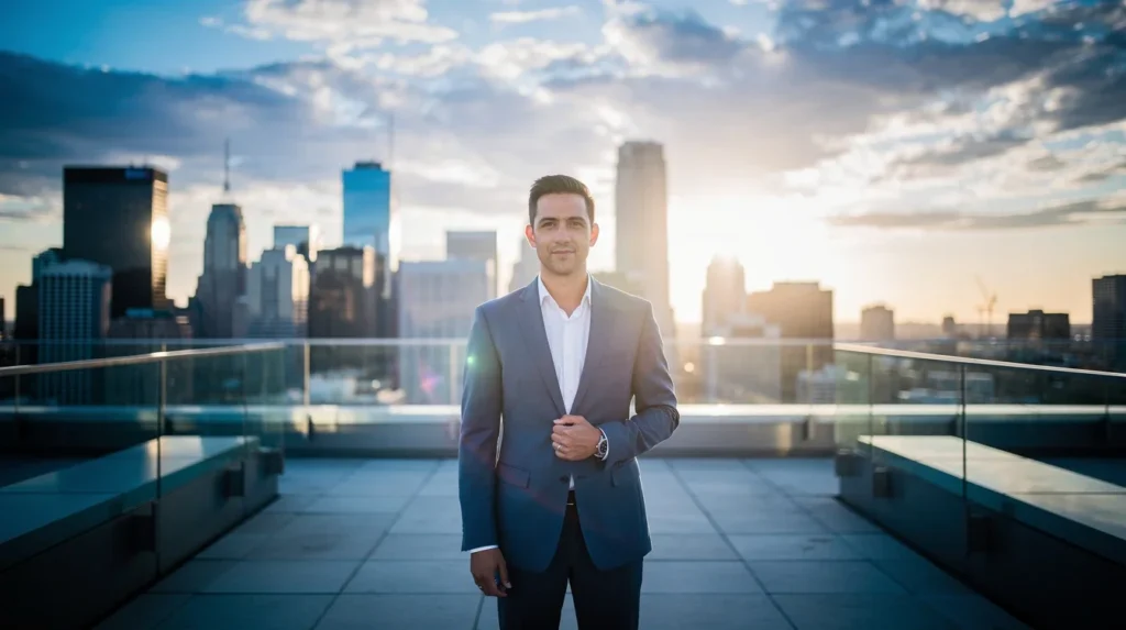 A professional team working on ai-powered personalized appointment scheduling solutions in a modern office environment